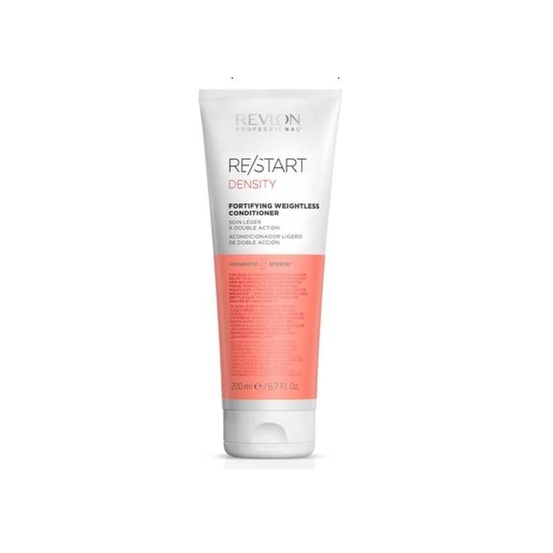 Posilující kondicionér proti vypadávání vlasů Restart Density (Fortifying Weightless Conditioner) Revlon Professional - 200 ml Posilující kondicionér proti vypadávání vlasů Restart Density (Fortifying Weightless Conditioner) Revlon Professional - 200 ml