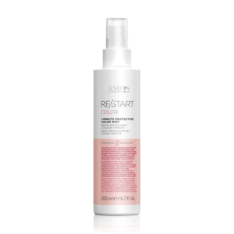 Ochranná mlha pro barvené vlasy Restart Color (1 Minute Protective Color Mist) Revlon Professional - 200 ml Ochranná mlha pro barvené vlasy Restart Color (1 Minute Protective Color Mist) Revlon Professional - 200 ml