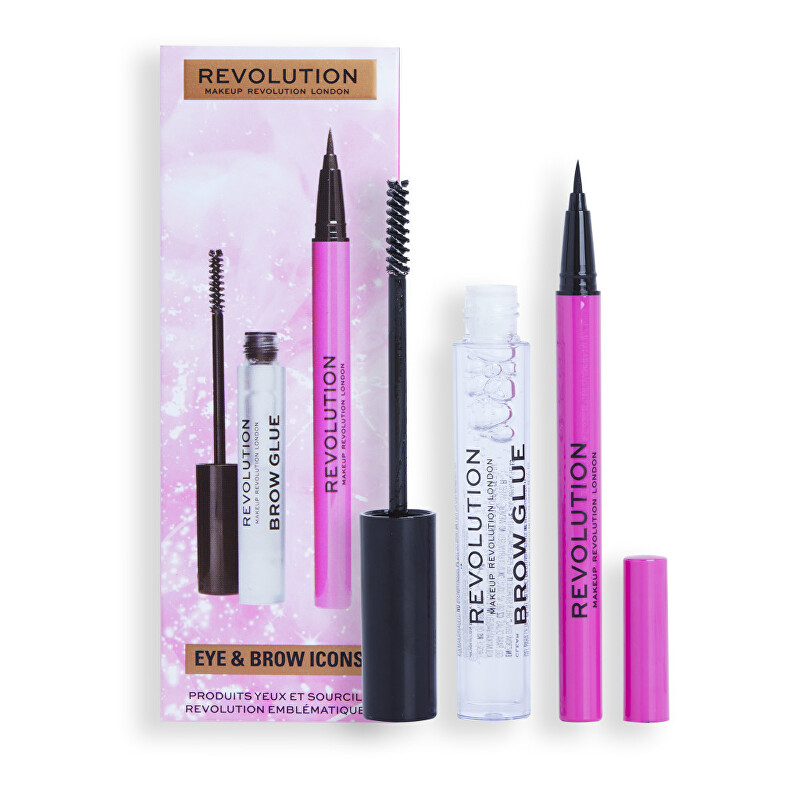 Dárková sada Eye & Brow Icons Gift Set Revolution Dárková sada Eye & Brow Icons Gift Set Revolution