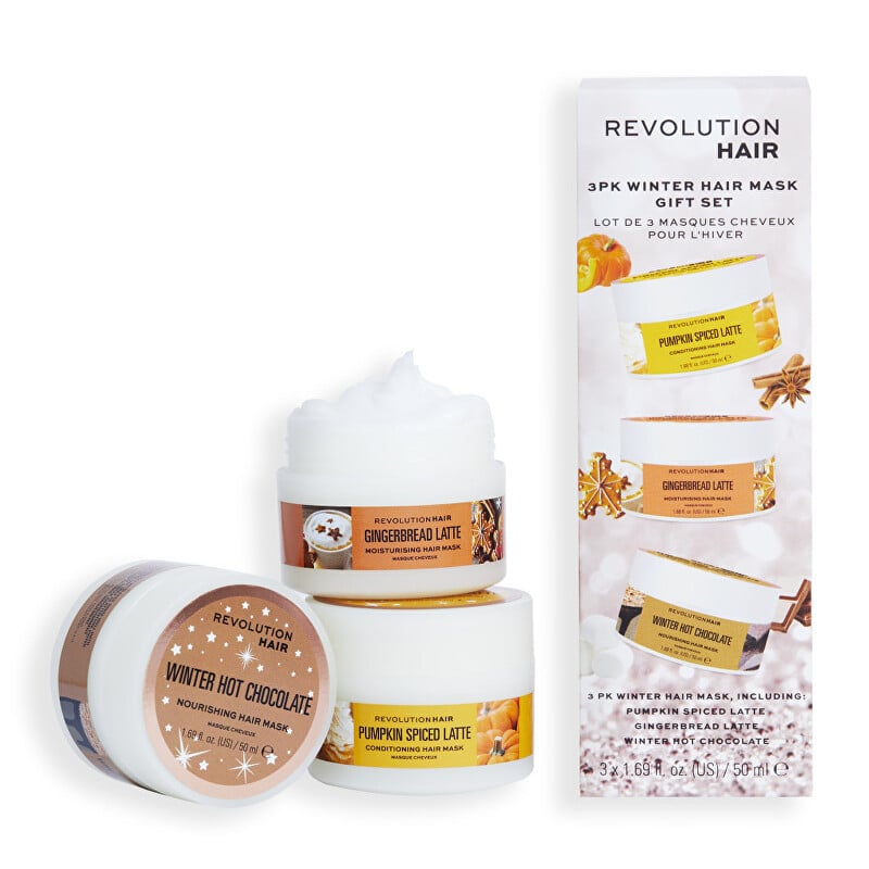 Dárková sada Winter Hair Mask Gift Set Revolution Haircare Dárková sada Winter Hair Mask Gift Set Revolution Haircare
