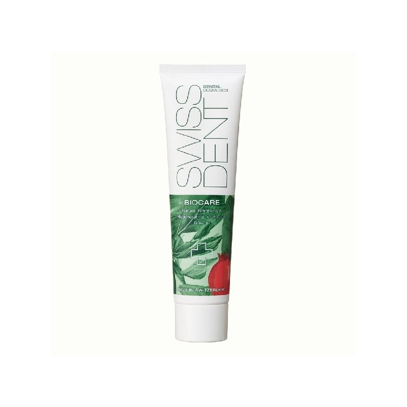 Regenerační a zesvětlující zubní pasta Biocare (Natural Whitening & Regenerating Toothpaste) Swissdent - 50 ml Regenerační a zesvětlující zubní pasta Biocare (Natural Whitening & Regenerating Toothpaste) Swissdent - 50 ml