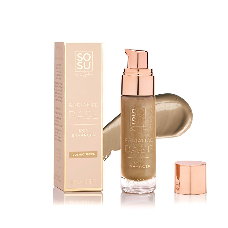 Rozjasňující podkladová báze pod make-up (Radiance Base) SOSU Cosmetics / Odstín: Glow - 18 ml Rozjasňující podkladová báze pod make-up (Radiance Base) SOSU Cosmetics / Odstín: Glow - 18 ml