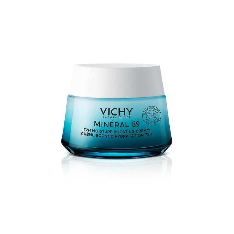 Hydratační pleťový krém bez parfemace Minéral 89 (72H Moisture Boosting Cream) Vichy - 50 ml Hydratační pleťový krém bez parfemace Minéral 89 (72H Moisture Boosting Cream) Vichy - 50 ml