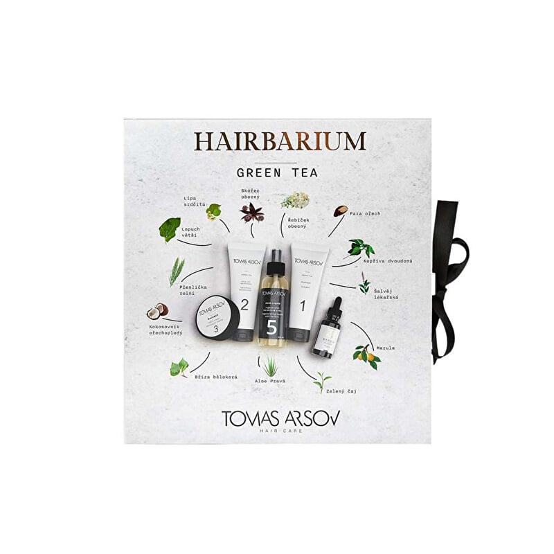 Dárková sada Hairbarium Green Tea Tomas Arsov Dárková sada Hairbarium Green Tea Tomas Arsov