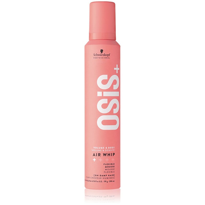Flexibilní pěna na vlasy OSiS Air Whip (Flexible Mousse) Schwarzkopf Professional - 200 ml Flexibilní pěna na vlasy OSiS Air Whip (Flexible Mousse) Schwarzkopf Professional - 200 ml