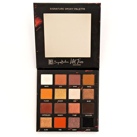 Paletka očních stínů Hot Fire (Palette) SOSU Cosmetics - 32 g