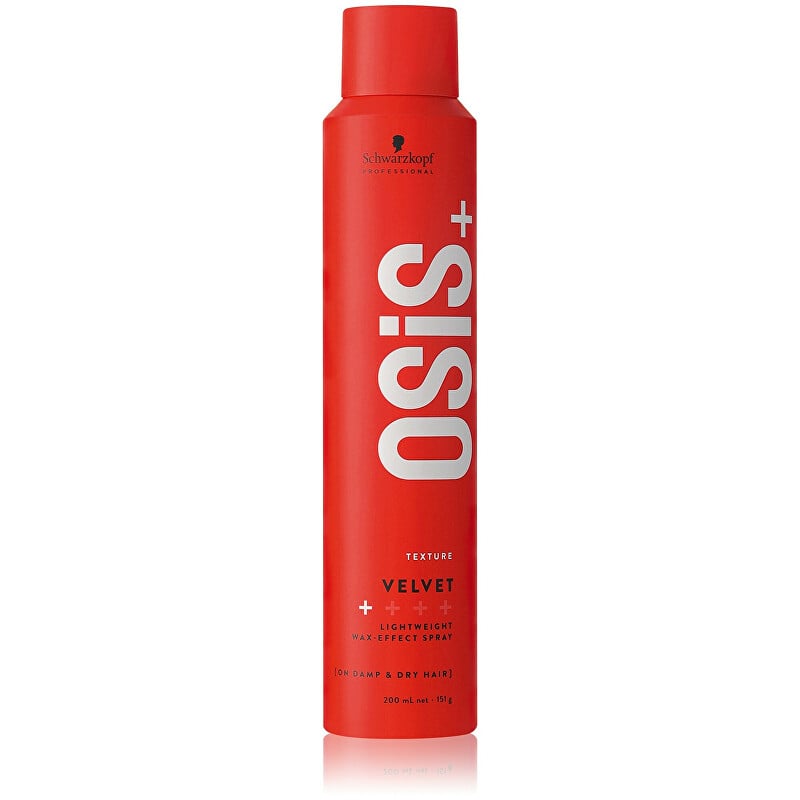 Odlehčený voskový sprej OSiS Velvet (Wax Effect Spray) Schwarzkopf Professional - 200 ml Odlehčený voskový sprej OSiS Velvet (Wax Effect Spray) Schwarzkopf Professional - 200 ml