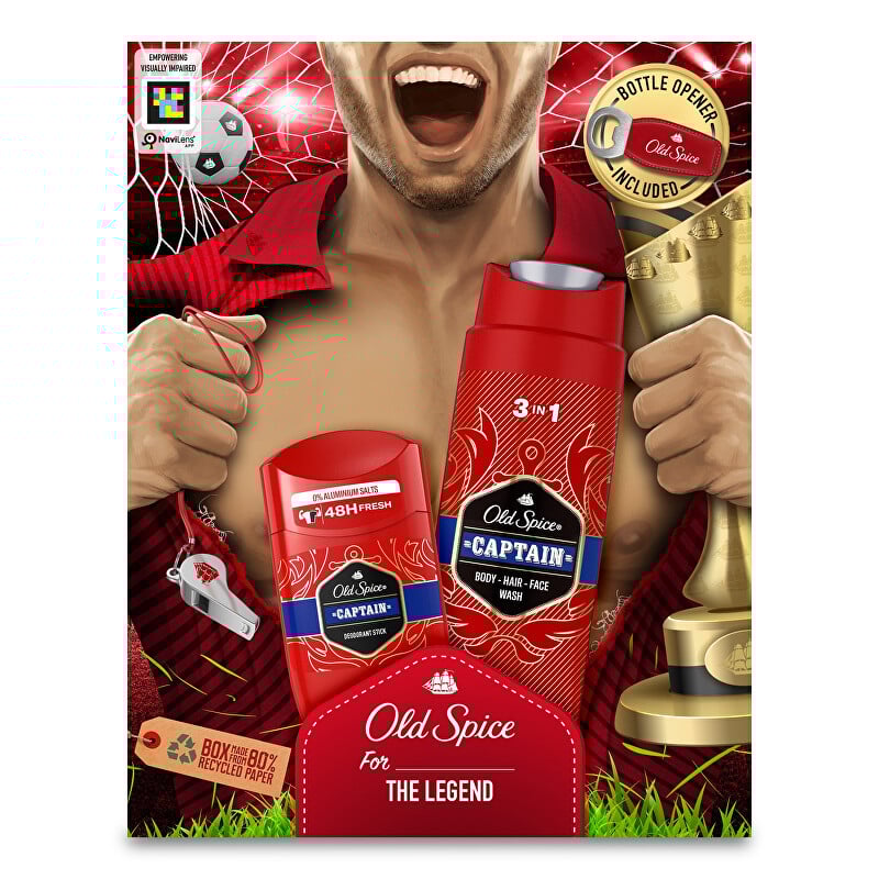 Dárková sada péče o tělo Captain Footballer Old Spice Dárková sada péče o tělo Captain Footballer Old Spice