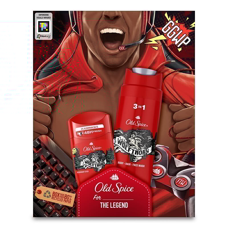 Dárková sada tělové péče Wolfthorn Old Spice