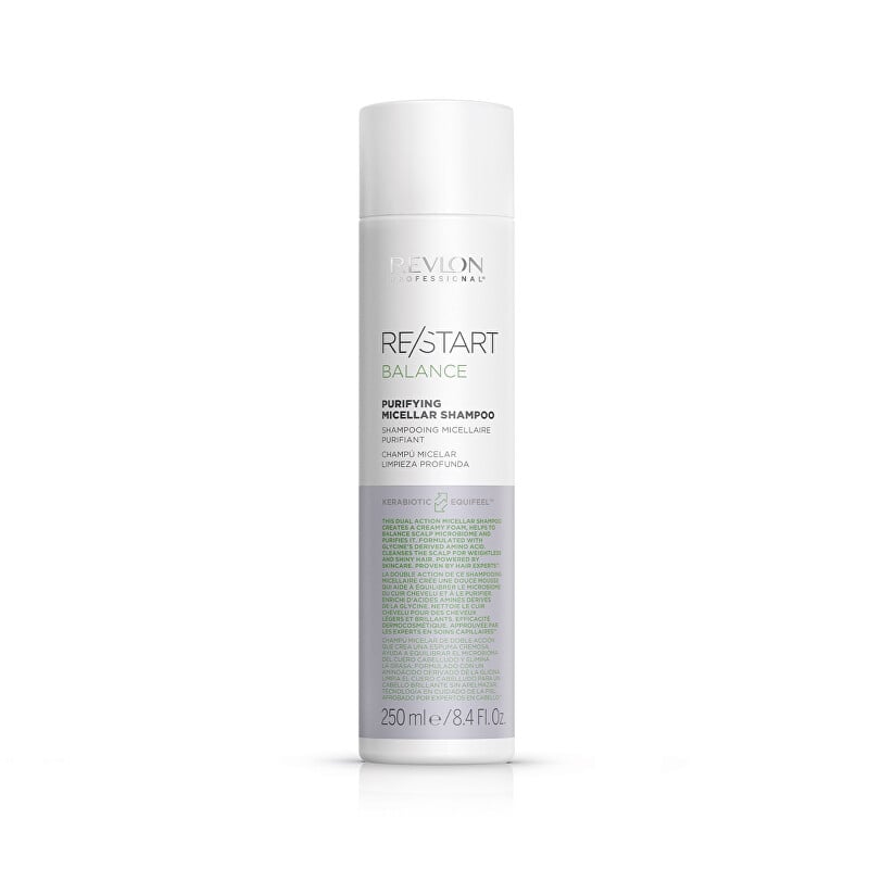 Čisticí šampon Restart Balance (Purifying Micellar Shampoo) Revlon Professional - 250 ml Čisticí šampon Restart Balance (Purifying Micellar Shampoo) Revlon Professional - 250 ml