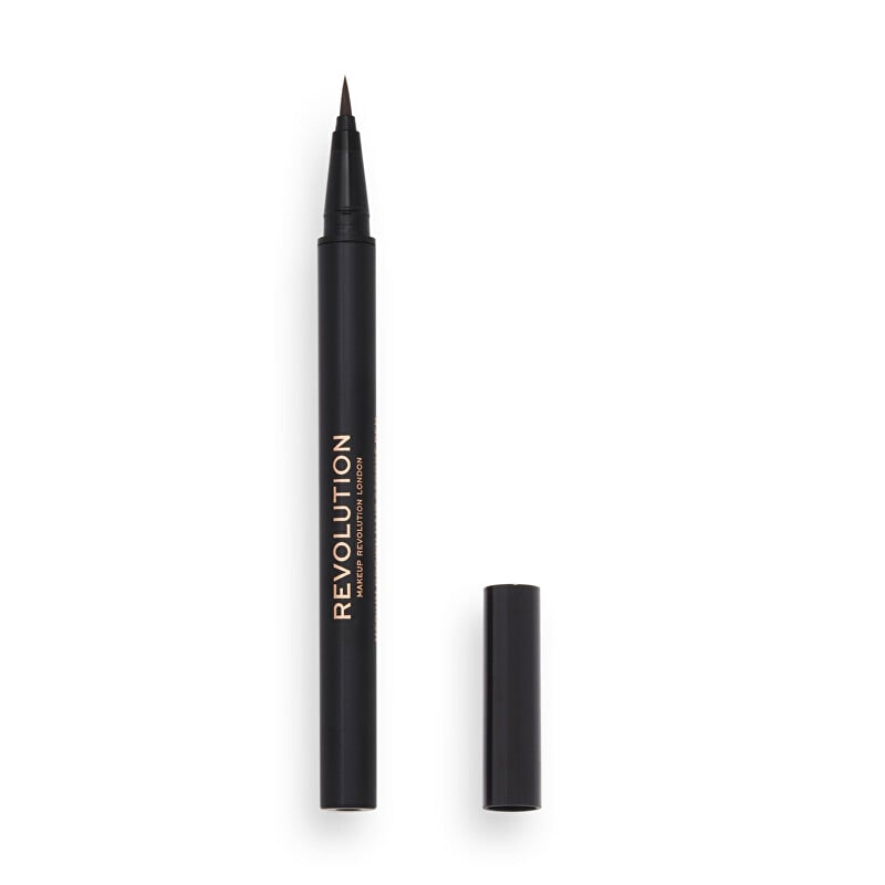 Tužka na obočí Medium Brown Hair Stroke (Brow Pen) Revolution - 0,5 ml Tužka na obočí Medium Brown Hair Stroke (Brow Pen) Revolution - 0,5 ml