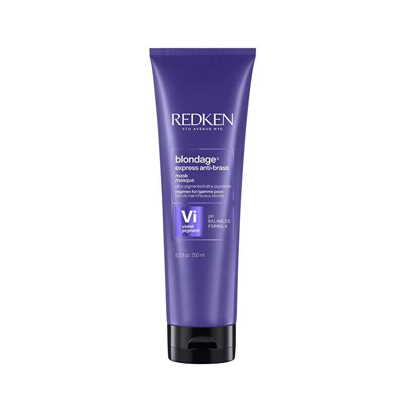 Maska neutralizující žluté tóny vlasů Color Extend Blondage (Express Anti-brass Purple Mask) Redken - 250 ml Maska neutralizující žluté tóny vlasů Color Extend Blondage (Express Anti-brass Purple Mask) Redken - 250 ml