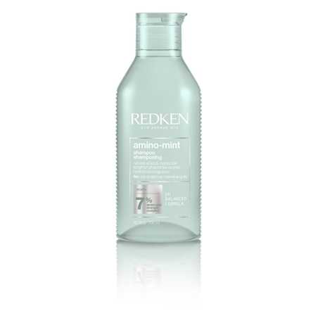 Čisticí šampon pro citlivou pokožku a rychle se mastící vlasy Amino Mint (Shampoo) Redken - 300 ml