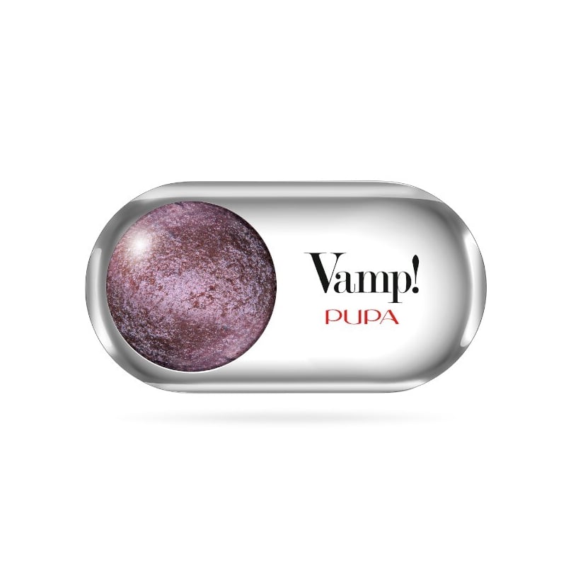 Vysoce pigmentované oční stíny Vamp! (Compact Eyeshadow) PUPA Milano / Odstín: 103 Hypnotic Violet - Metallic - 1,5 g Vysoce pigmentované oční stíny Vamp! (Compact Eyeshadow) PUPA Milano / Odstín: 103 Hypnotic Violet - Metallic - 1,5 g