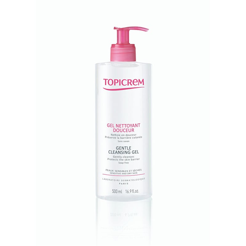 Jemný mycí gel na tělo a obličej (Gentle Cleansing Gel) Topicrem - 500 ml
