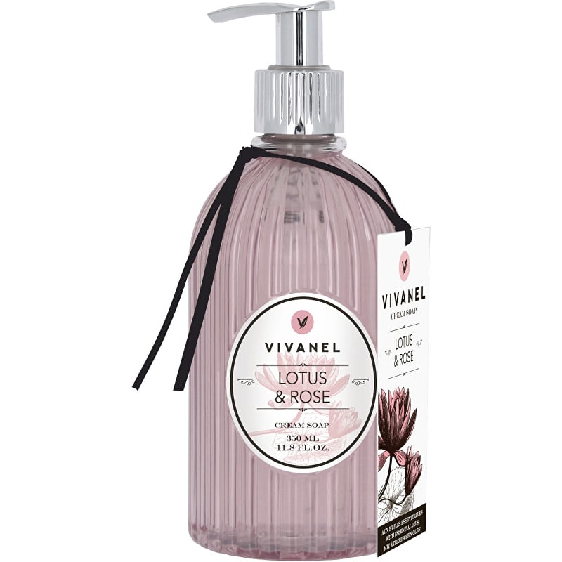 Tekuté krémové mýdlo Lotus & Rose (Cream Soap) Vivian Gray - 350 ml