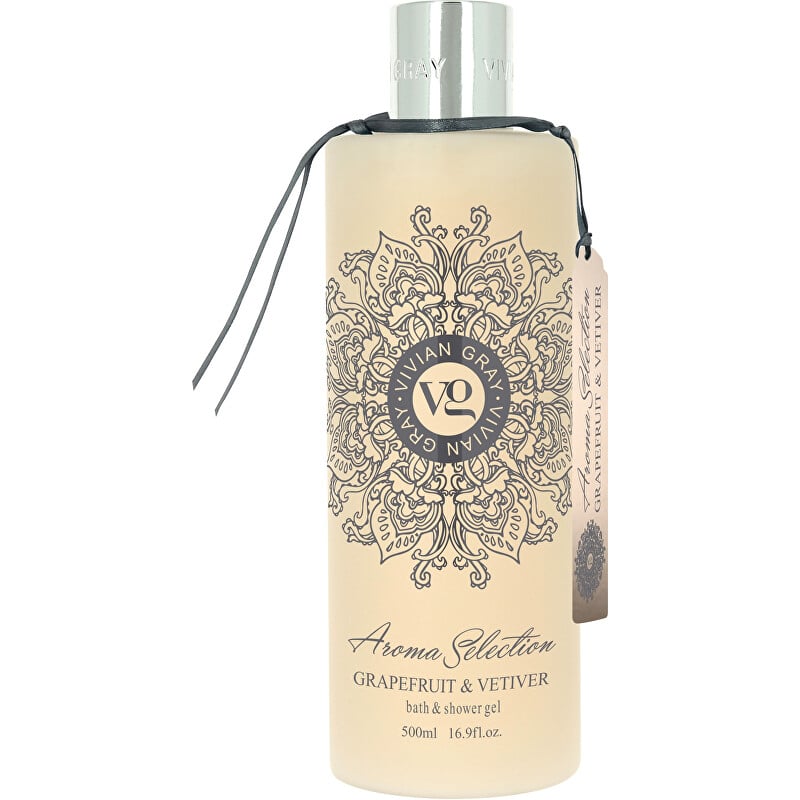 Sprchový gel Aroma Selection Grapefruit & Vetiver (Bath & Shower Gel) Vivian Gray - 500 ml Sprchový gel Aroma Selection Grapefruit & Vetiver (Bath & Shower Gel) Vivian Gray - 500 ml