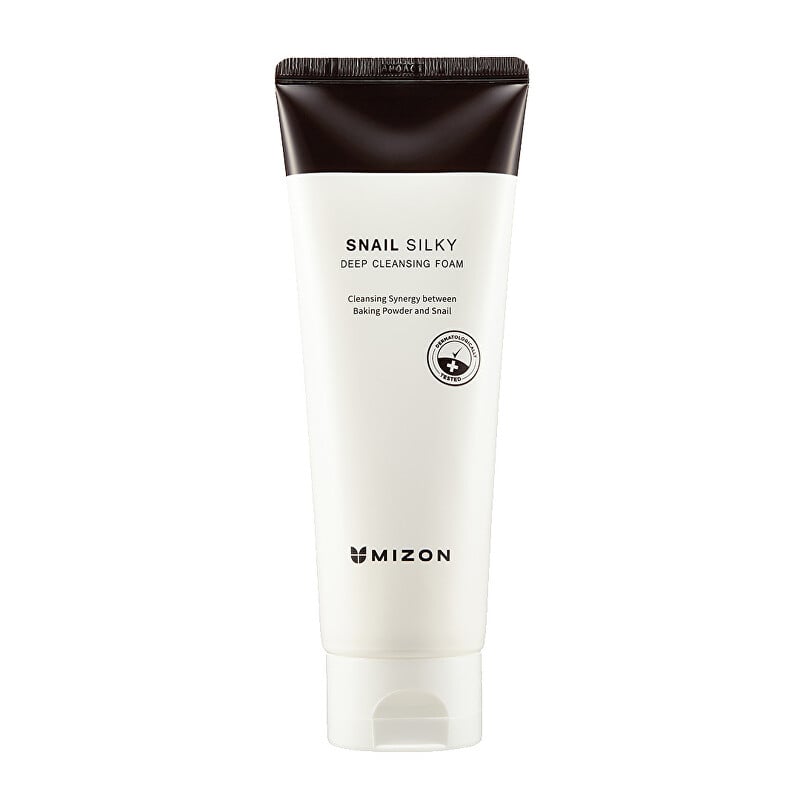 Denní čisticí obličejová pěna Snail Silky (Deep Cleansing Foam) Mizon - 150 ml Denní čisticí obličejová pěna Snail Silky (Deep Cleansing Foam) Mizon - 150 ml