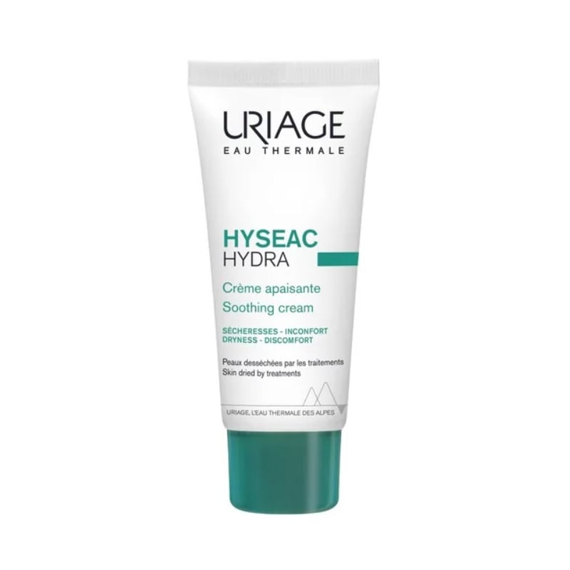 Zklidňující krém pro pleť vysušenou a podrážděnou léčbou akné Hyséac Hydra (Soothing Cream) Uriage - 40 ml