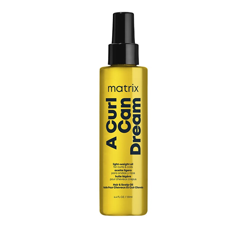 Lehký olej pro kudrnaté a vlnité vlasy A Curl Can Dream (Hair & Scalp Oil) Matrix - 150 ml Lehký olej pro kudrnaté a vlnité vlasy A Curl Can Dream (Hair & Scalp Oil) Matrix - 150 ml