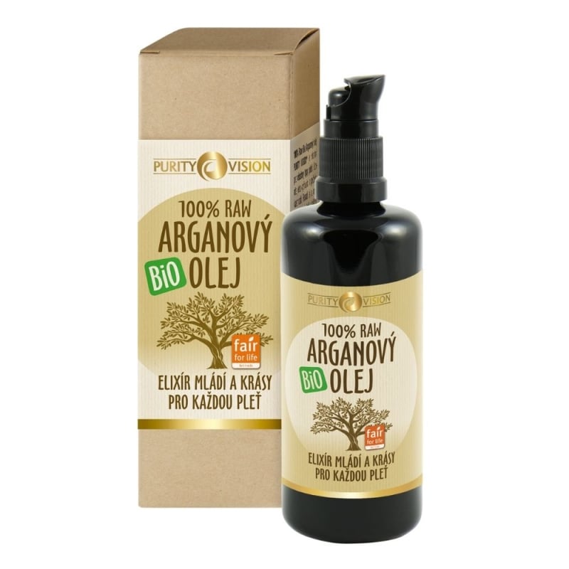 Raw Bio Arganový olej Purity Vision - 100 ml Raw Bio Arganový olej Purity Vision - 100 ml