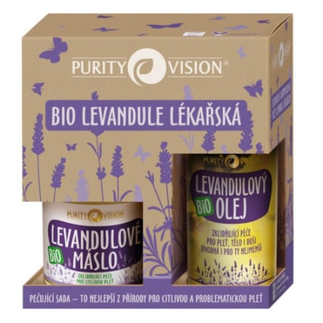 Pečující sada s levandulí lékařskou Purity Vision