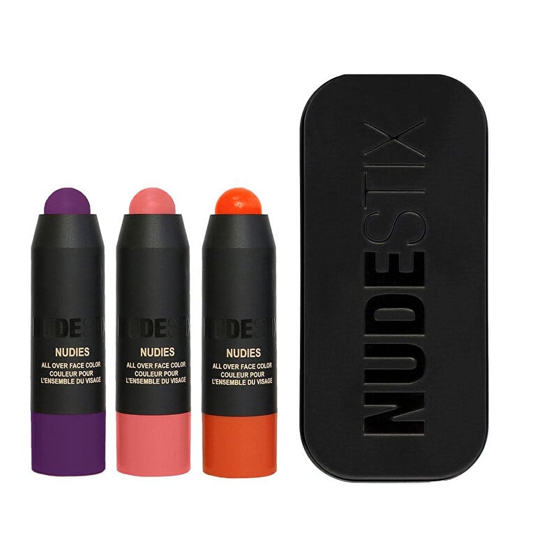 Dárková sada dekorativní kosmetiky Trendy Blush Mini Nudestix - 3 ks