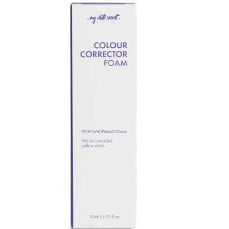 Pěnový korektor pro bělení zubů V34 (Teeth Whitening Foam) My White Secret - 50 ml