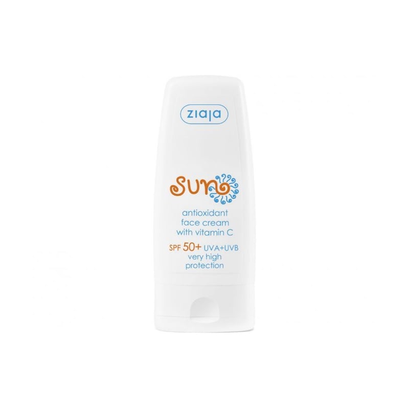 Antioxidační pleťový krém na opalování s vitamínem C SPF 50+ (Face Cream) Ziaja - 50 ml Antioxidační pleťový krém na opalování s vitamínem C SPF 50+ (Face Cream) Ziaja - 50 ml