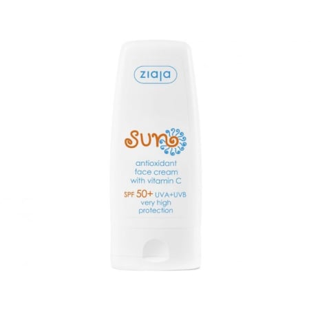 Antioxidační pleťový krém na opalování s vitamínem C SPF 50+ (Face Cream) Ziaja - 50 ml