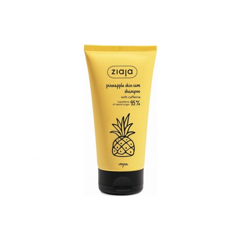 Revitalizační šampon s kofeinem Pineapple Skin Care (Shampoo) Ziaja - 160 ml