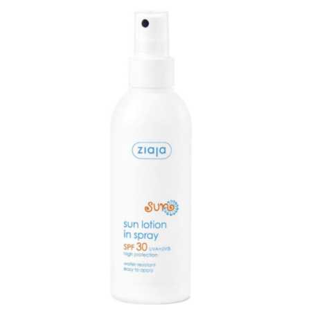 Hydratační mléko na opalování ve spreji SPF 30 (Sun Lotion In Spray) Ziaja - 170 ml