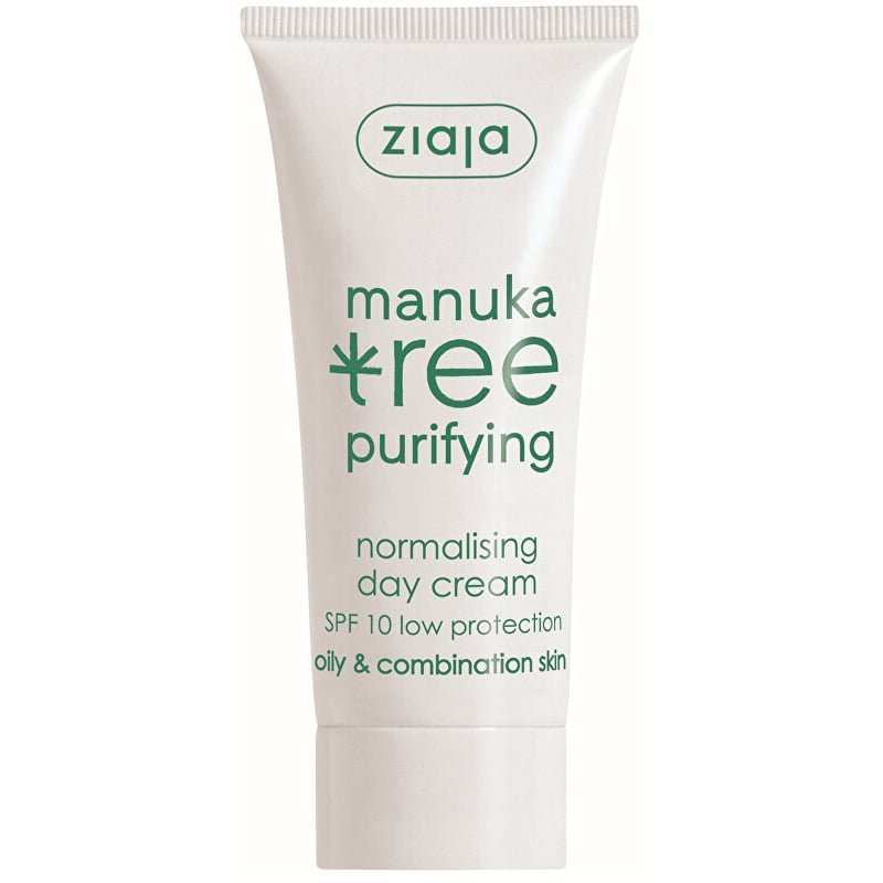 Denní krém SPF 10 normalizující Manuka Tree Purifying Ziaja - 50 ml