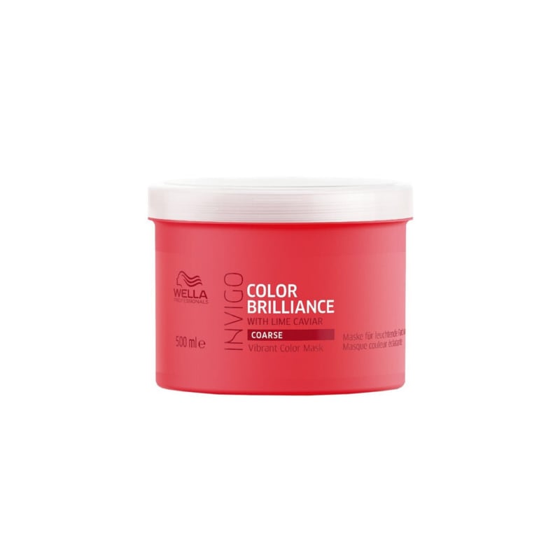 Maska pro hrubé barvené vlasy Invigo Color Brilliance (Vibrant Color Mask) Wella Professionals - 500 ml Maska pro hrubé barvené vlasy Invigo Color Brilliance (Vibrant Color Mask) Wella Professionals - 500 ml