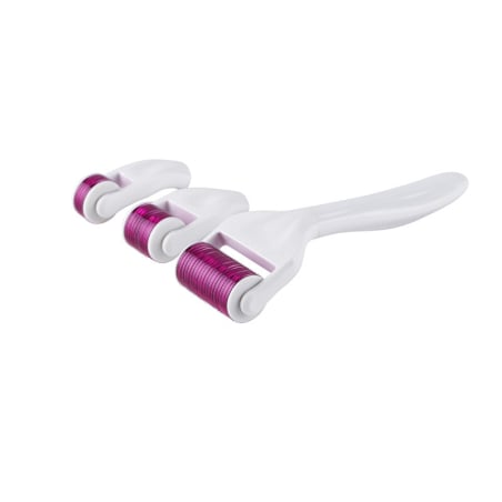 Mikrojehličkový váleček na ošetření obličeje a těla 4v1 (White 4-in-1 Micro-needle Roller Set) Palsar 7