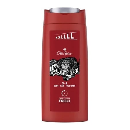 Sprchový gel 3 v 1 Wolfthorn (Body, Hair, Face Wash) Old Spice - 675 ml