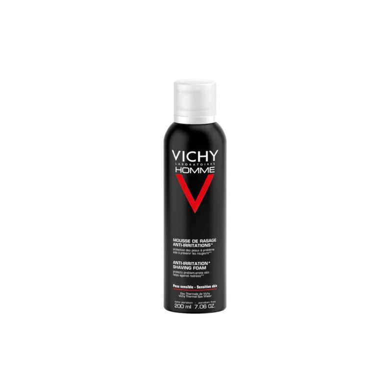 Pěna na holení pro muže pro citlivou a podrážděnou pleť Homme (Shaving Foam) Vichy - 200 ml Pěna na holení pro muže pro citlivou a podrážděnou pleť Homme (Shaving Foam) Vichy - 200 ml