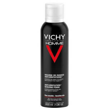 Pěna na holení pro muže pro citlivou a podrážděnou pleť Homme (Shaving Foam) Vichy - 200 ml