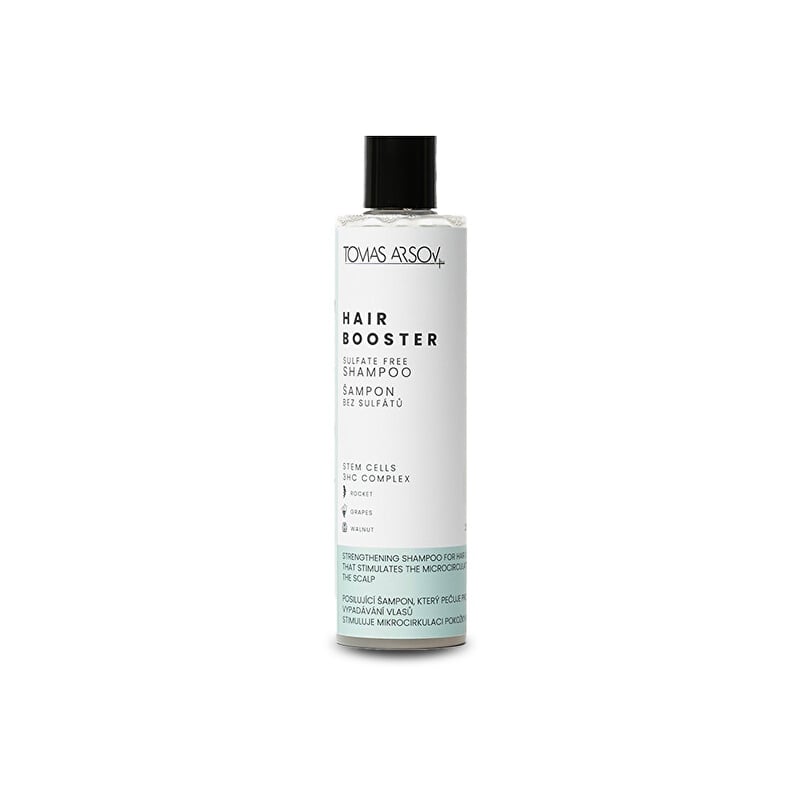 Posilující šampon proti vypadávání vlasů Hair Booster (Sulfate Free Shampoo) Tomas Arsov - 250 ml Posilující šampon proti vypadávání vlasů Hair Booster (Sulfate Free Shampoo) Tomas Arsov - 250 ml