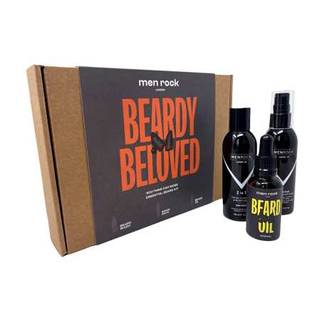 Dárková sada péče o vousy Oak Moss (Beard Care Gift Set) Men Rock London