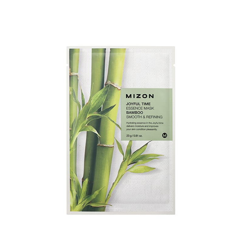 Plátýnková 3D maska s bambusem pro hydrataci a zjemnění pleti Joyful Time (Essence Mask Bamboo) Mizon - 23 g Plátýnková 3D maska s bambusem pro hydrataci a zjemnění pleti Joyful Time (Essence Mask Bamboo) Mizon - 23 g