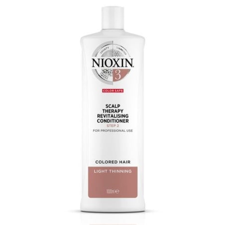 Revitalizér pokožky pro jemné barvené mírně řídnoucí vlasy System 3 (Conditioner System 3) Nioxin - 1000 ml