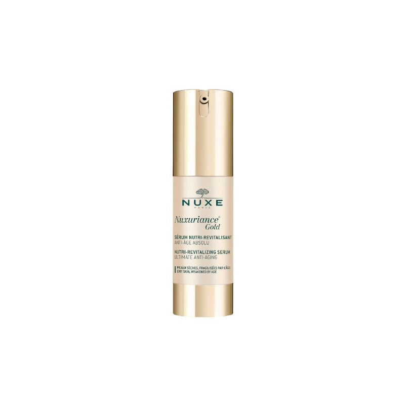 Revitalizační vyživující pleťové sérum Nuxuriance Gold (Nutri-Revitalizing Serum) Nuxe - 30 ml Revitalizační vyživující pleťové sérum Nuxuriance Gold (Nutri-Revitalizing Serum) Nuxe - 30 ml