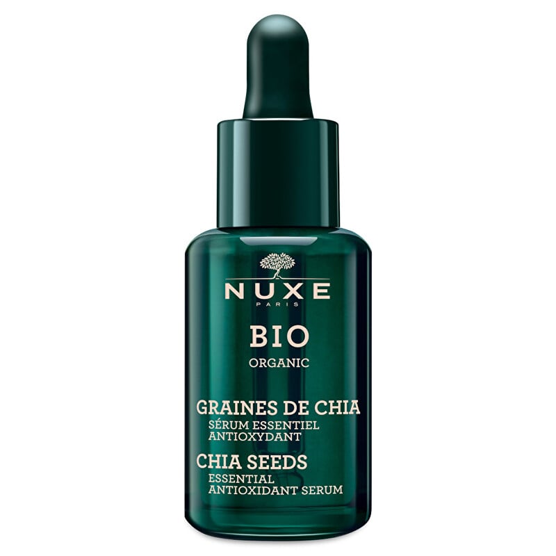 Antioxidační pleťové sérum BIO Chia Seeds (Essential Antioxidant Serum) Nuxe - 30 ml Antioxidační pleťové sérum BIO Chia Seeds (Essential Antioxidant Serum) Nuxe - 30 ml