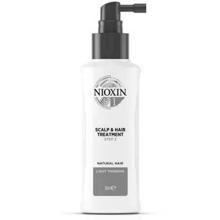 Vlasová kúra pro jemné mírně řídnoucí přírodní vlasy System 1 (Scalp Treatment 1) Nioxin - 100 ml
