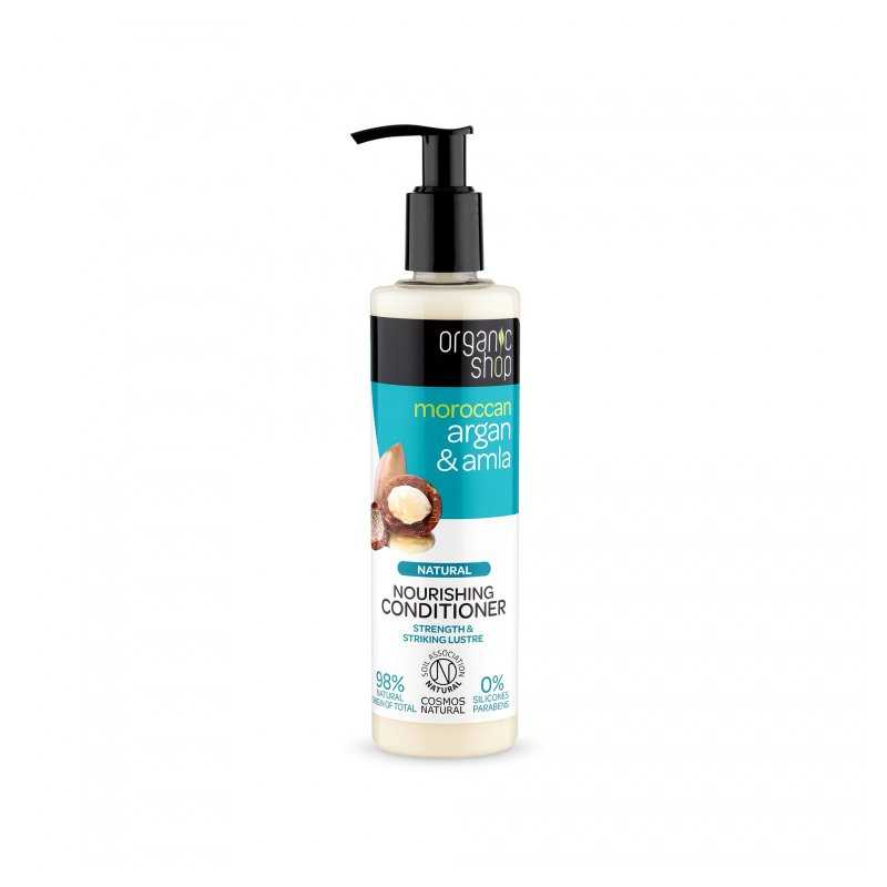 Vyživující kondicionér na vlasy Moroccan Argan & Amla (Nourishing Conditioner) 280 ml Organic Shop Vyživující kondicionér na vlasy Moroccan Argan & Amla (Nourishing Conditioner) 280 ml Organic Shop
