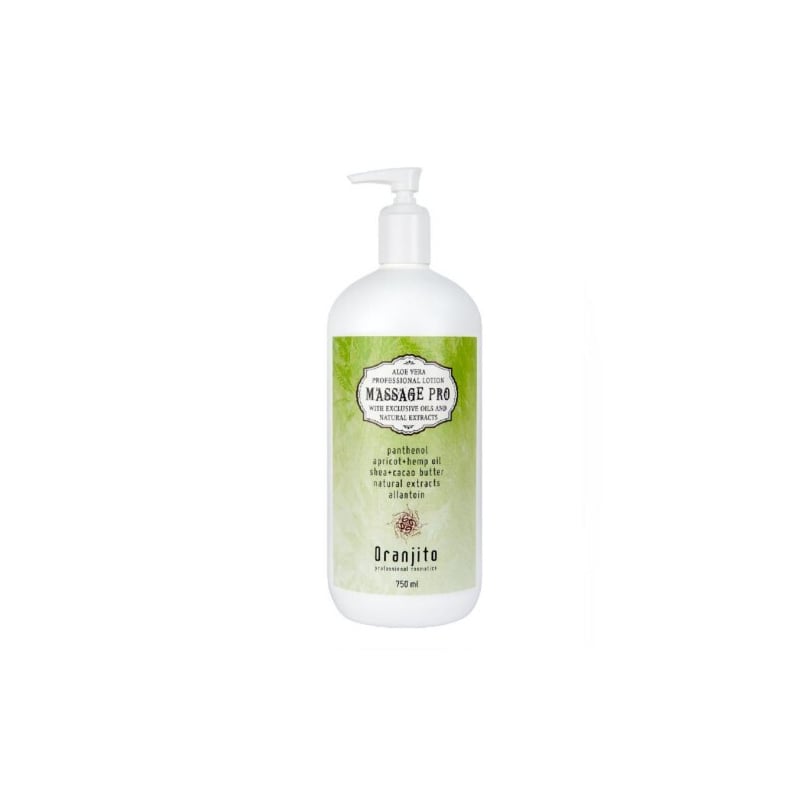 Masážní mléko s Aloe Vera (Massage Pro) Oranjito - 750 ml