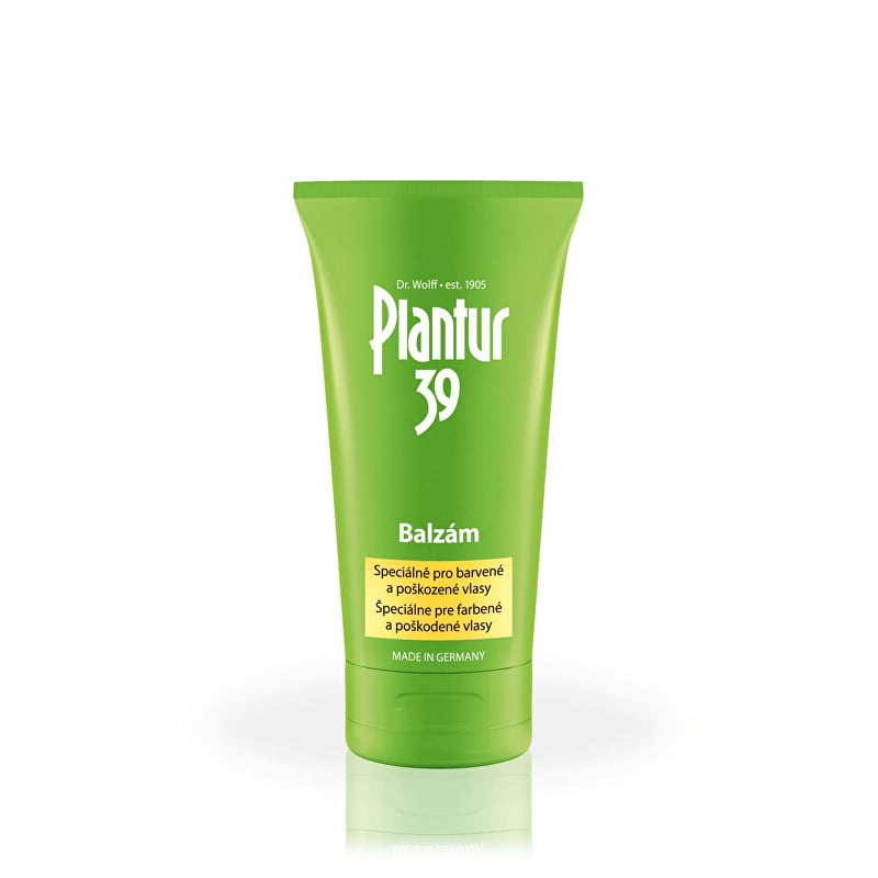 Kofeinovy balzám pro barvené a poškozené vlasy Plantur - 150 ml Kofeinovy balzám pro barvené a poškozené vlasy Plantur - 150 ml