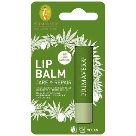 Regenerační balzám pro suché rty Care & Repair (Lip Balm) Primavera - 4,6 g