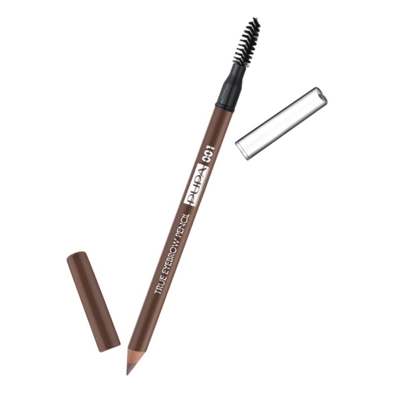 Voděodolná tužka na obočí (True Eyebrow Pencil Waterproof) PUPA Milano / Odstín: 003 Dark Brown - 1,08 g Voděodolná tužka na obočí (True Eyebrow Pencil Waterproof) PUPA Milano / Odstín: 003 Dark Brown - 1,08 g